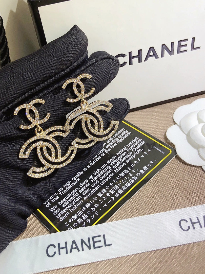 حلق شانيل 8028 حلق chanel