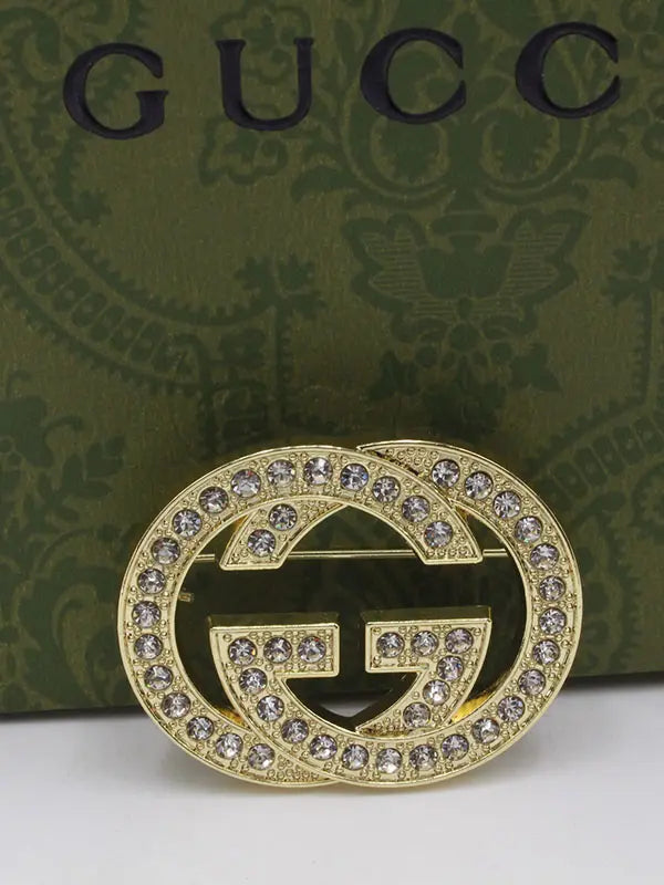 بروش قوتشي كرستال بروش gucci