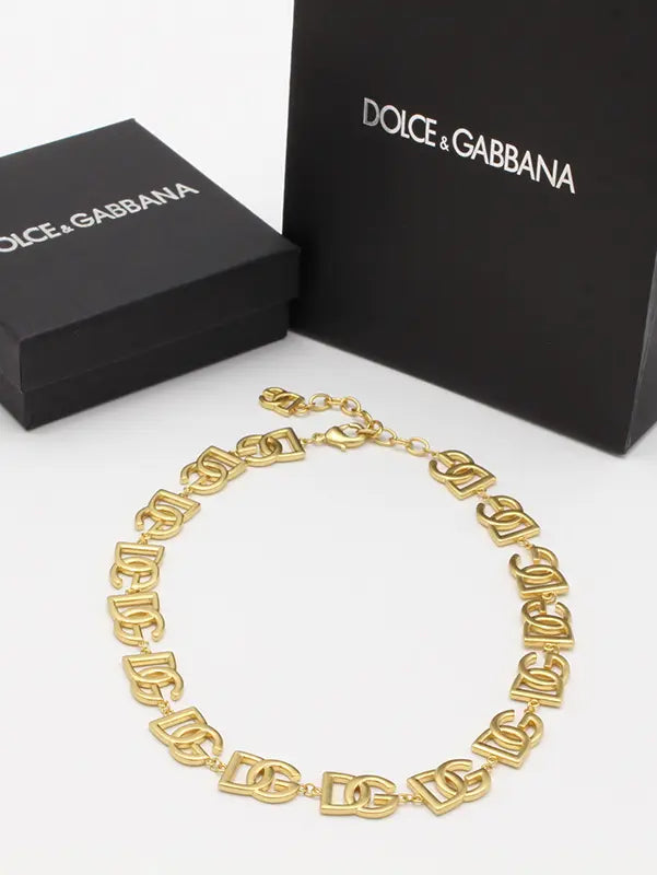 سلسال دولتشي اند غابانا ذهبي سلسال Dolce&Gabbana