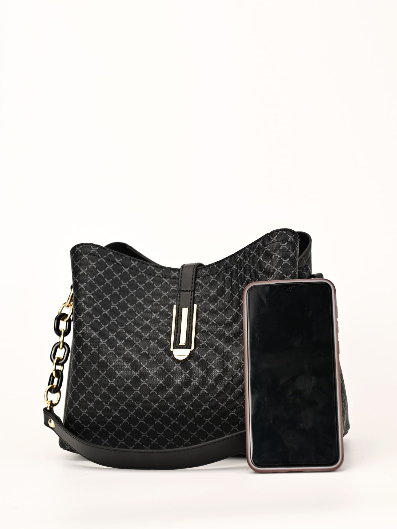 حقيبة كتف نسائية كلاسيكية متعددة الطبقات شنط وحقائب شنط