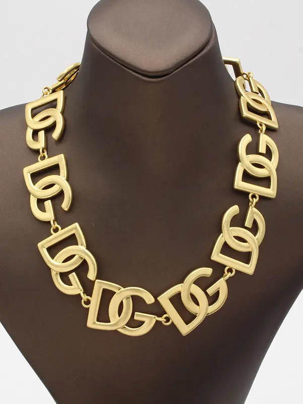 سلسال دولتشي اند غابانا كبير ماستر سلسال Dolce&Gabbana ذهبي