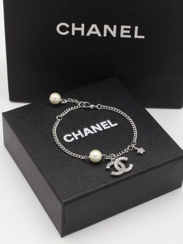 اسواره شانيل فضي 856 ماستر اسواره chanel