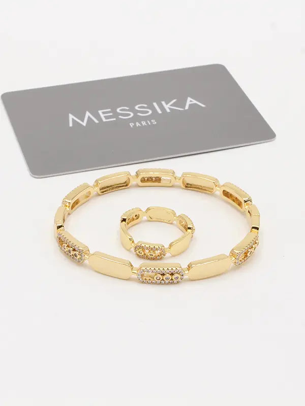 اسواره وخاتم ميسيكا زركون 794 اسواره van cleef