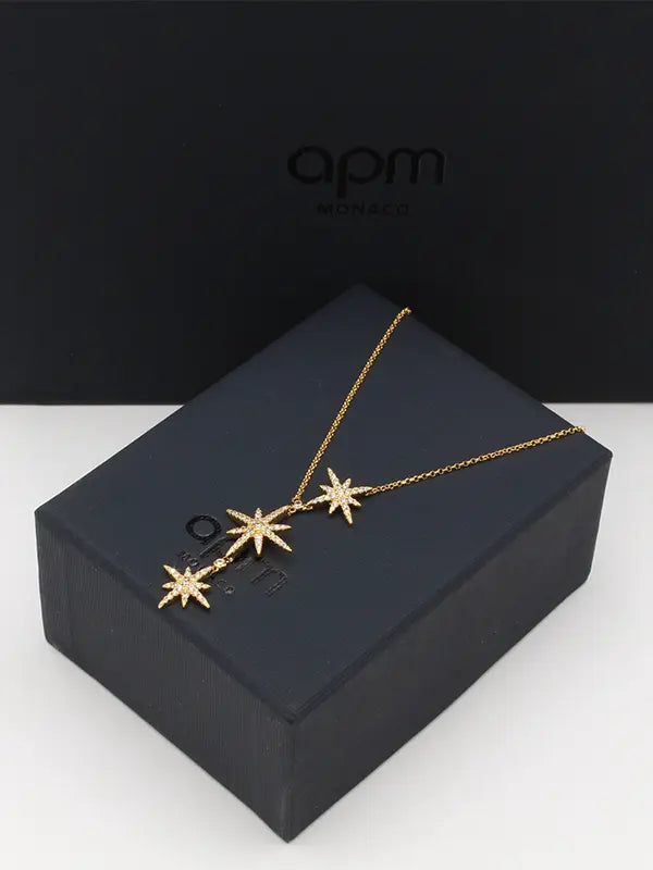 سلسال اي بي ام شاين زركون لوقو سلسال APM