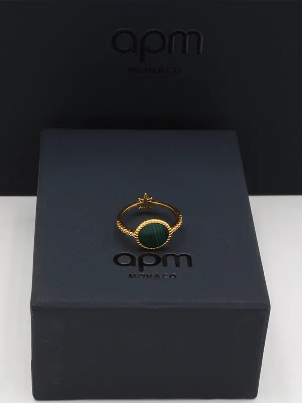 خاتم اي بي ام حجر طبيعي الجديد ماستر خواتم APM
