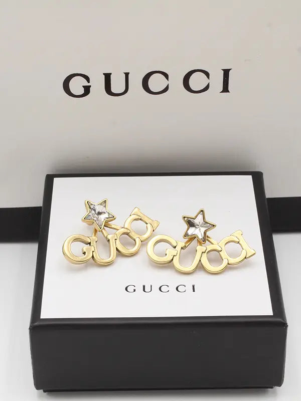 حلق قوتشي لوقو مطفي حلق gucci