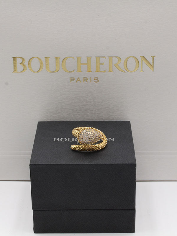 خاتم بوشرون زركون كبير خواتم bucheron