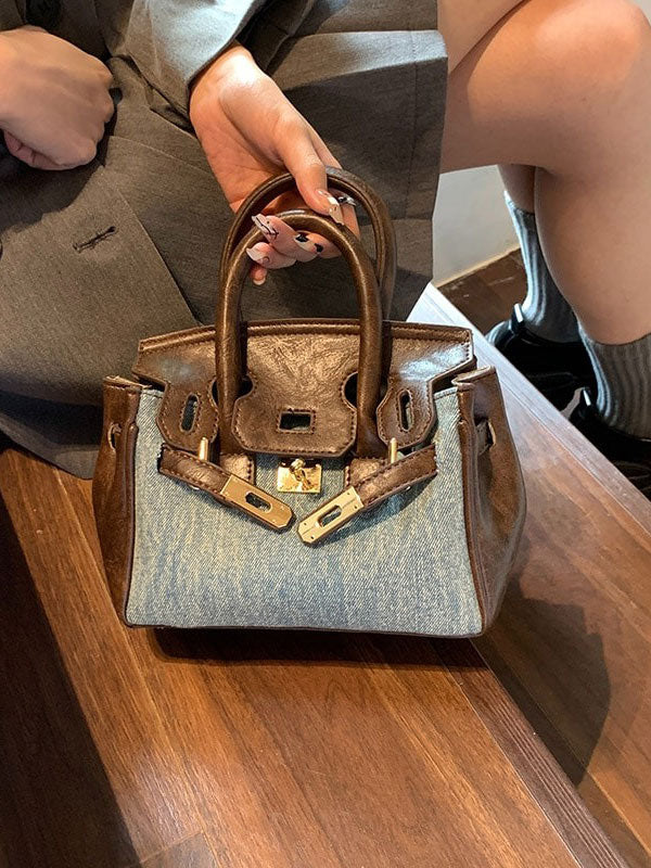 شنطة جينز صغيره شنط وحقائب louis vuitton ازرق