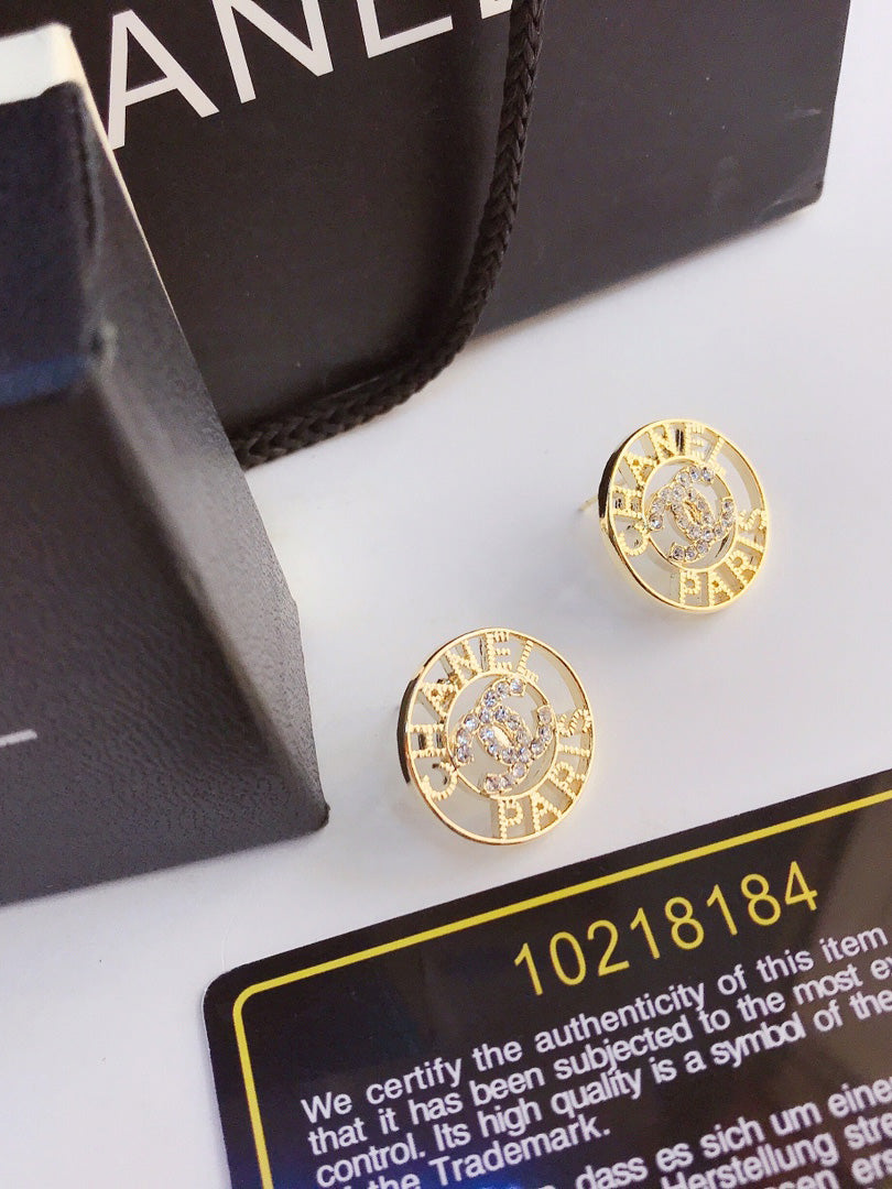 حلق شانيل 8033 حلق chanel