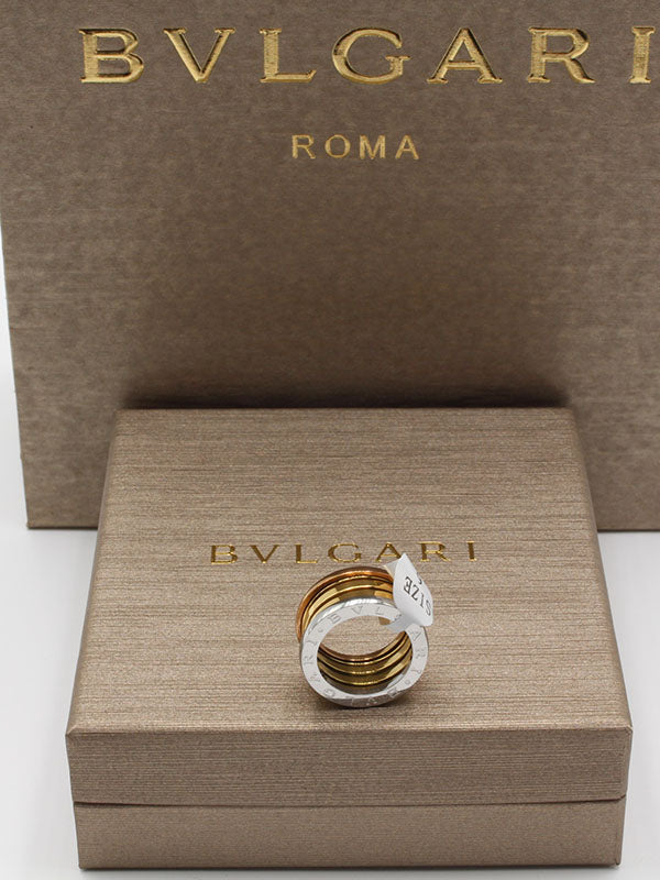 دبلة بولغاري عريضه ميتال خواتم bvlgari