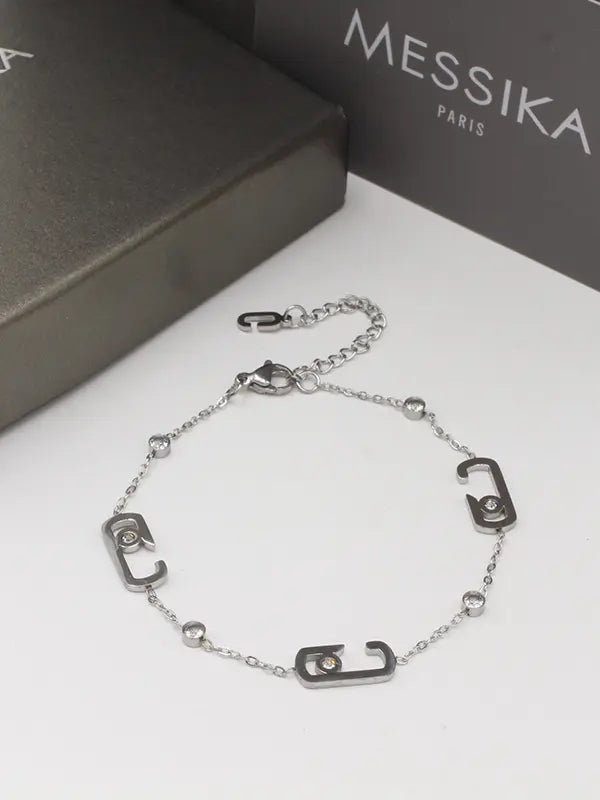 اسواره ميسيكا 726 اسواره messika فضي