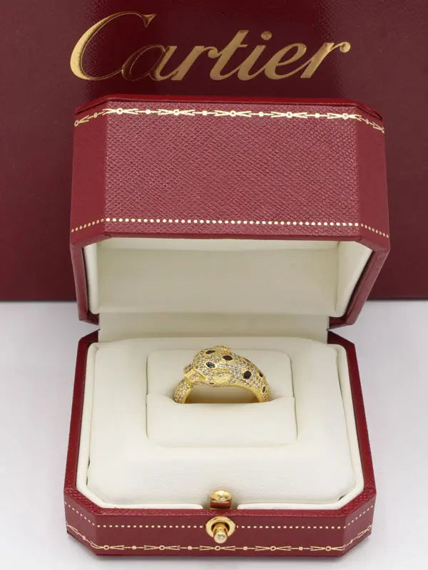 خاتم كارتير تايقر نيو ماستر زركون خواتم CARTIER