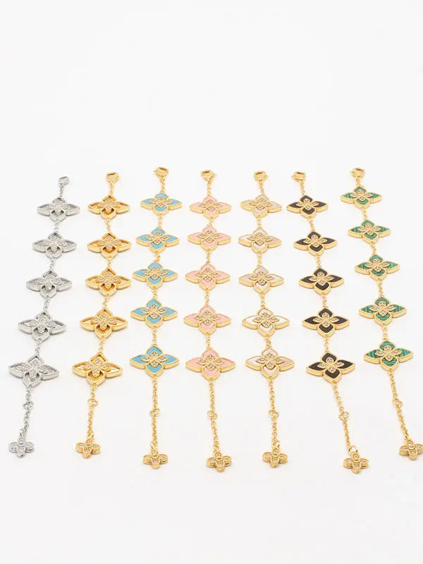 اساور روبرت كوين ملونه فورليف لوقو اسواره roberto coin