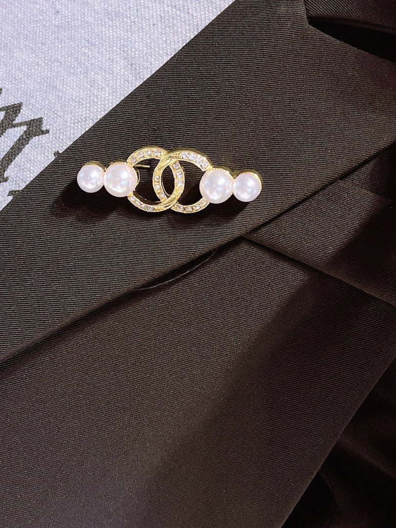 بروش ماركة شانيل لولو دوائر بروش chanel