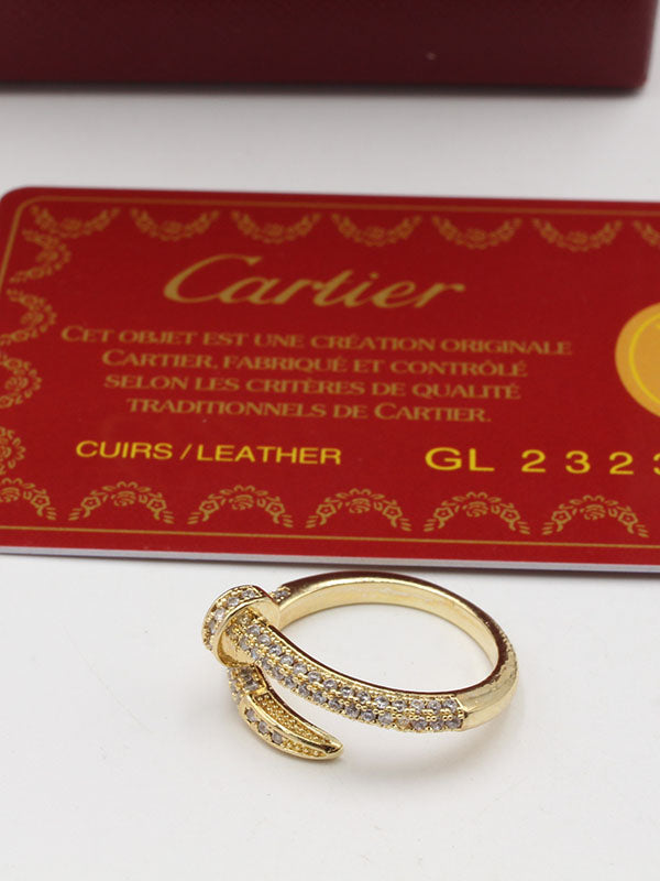 خاتم كارتير مسمار زركون ناعم خواتم CARTIER