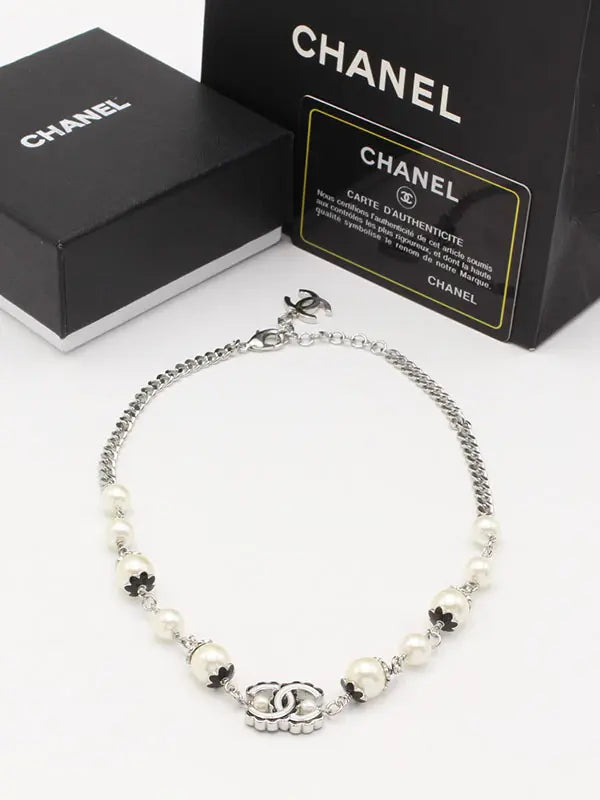 سلسال شانيل انتيك 723 سلسال chanel فضي