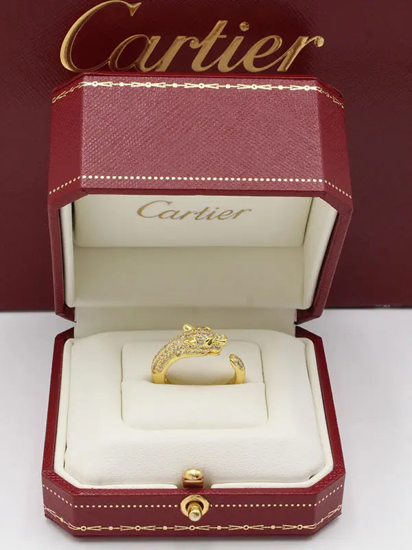 خاتم كارتير تايقر ماستر زركون SLIM خواتم CARTIER
