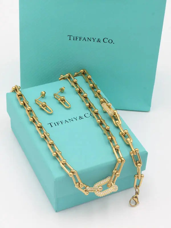 طقم تيفاني زركون 3 قطع اطقم tiffany
