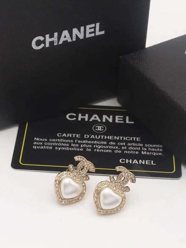 حلق شانيل انتيك هارت 646 حلق chanel