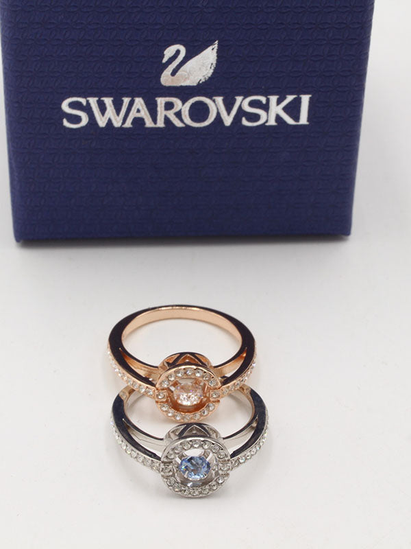 خاتم سواروفسكي ون ستون زركون خواتم Swarovski