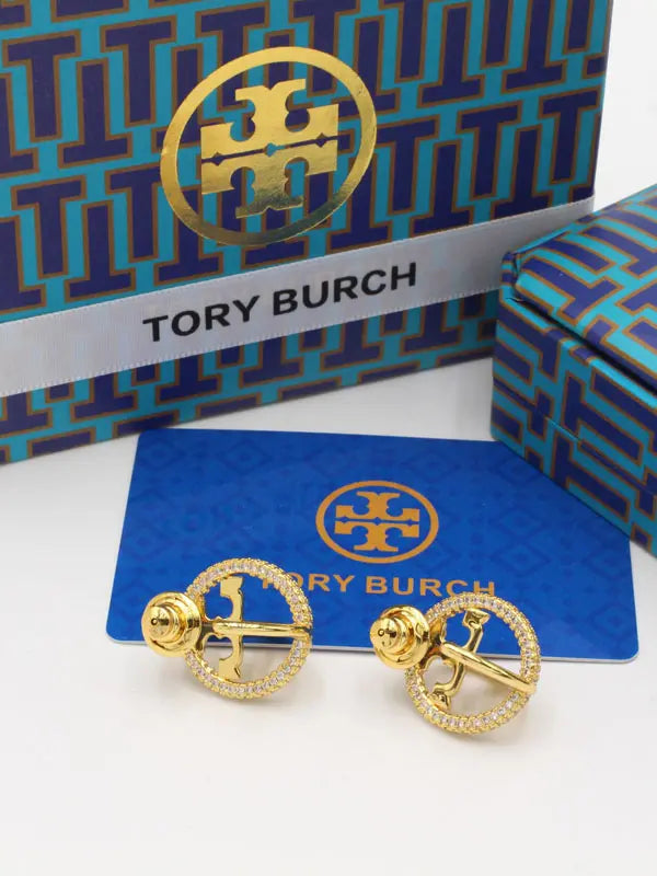 حلق توري بورش زركون نيو لوقو ماستر حلق tory burch