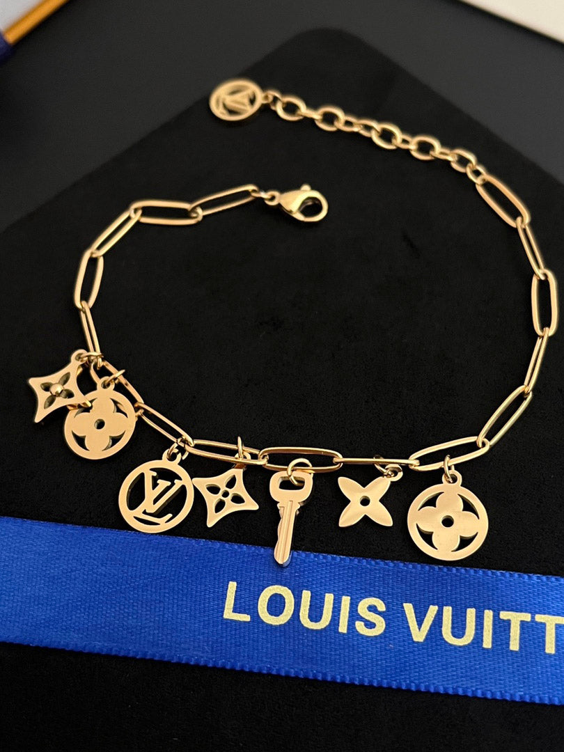 اساور لويس فيتون بدنتس قولد اسواره louis vuitton ذهبي