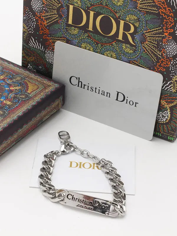 اساور ديور ماستر فضي جنزير اسواره dior