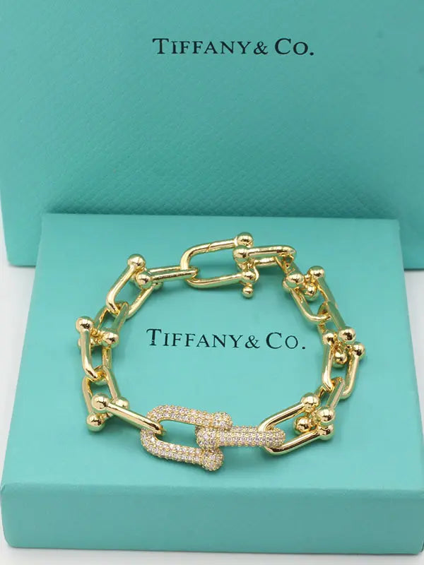 اساور تيفاني ماستر زركون 916 اسواره tiffany ذهبي