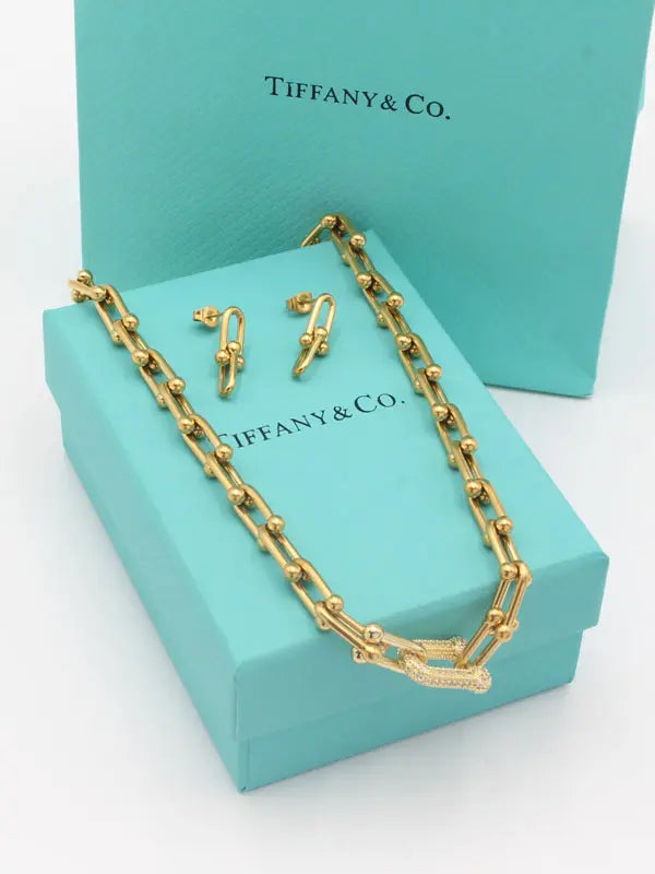 طقم تيفاني زركون 2 قطع اطقم tiffany