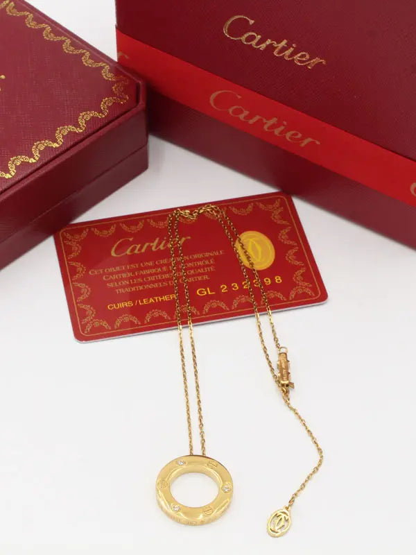 سلسال كارتير سيركل نيو لوك لوقو سلسال CARTIER