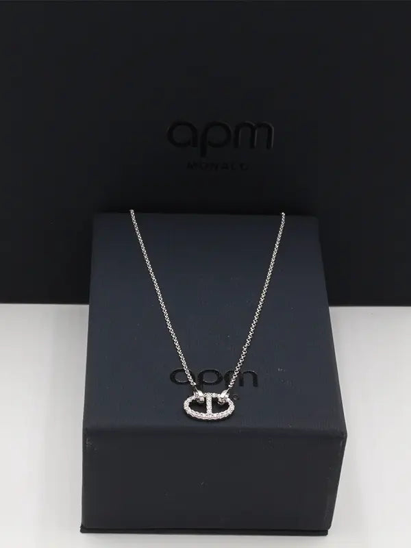 سلسال اي بي ام ناعم زركون لوقو APM سلسال APM