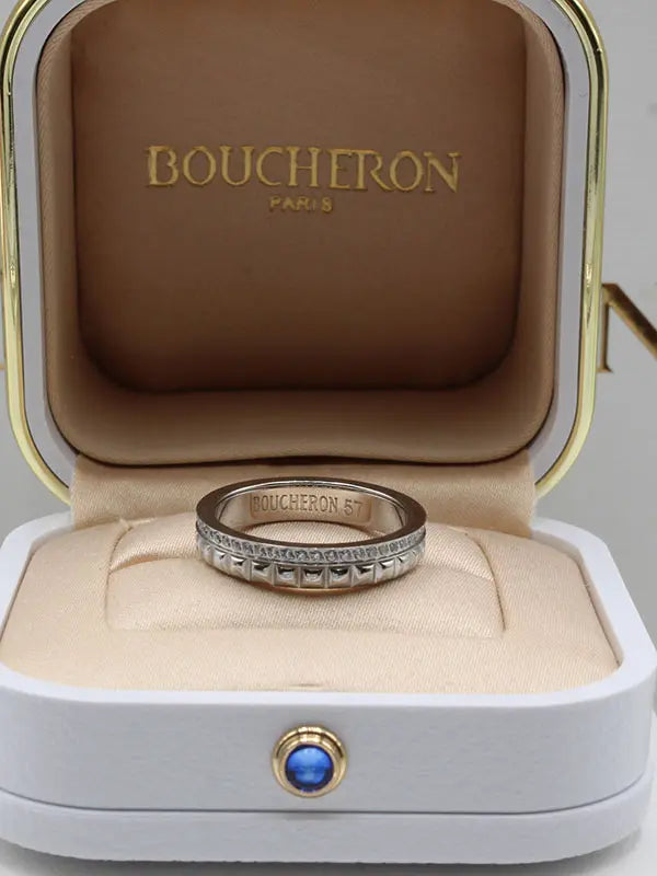 خاتم بوشرون زركون نيو شيب slim خواتم bucheron
