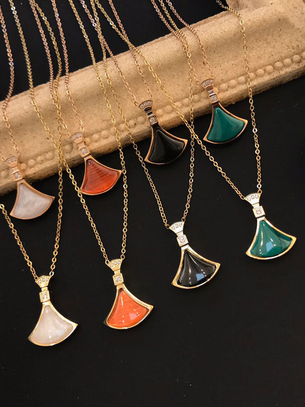 سلسال بولغاري ملون شيل سلسال bvlgari اسود