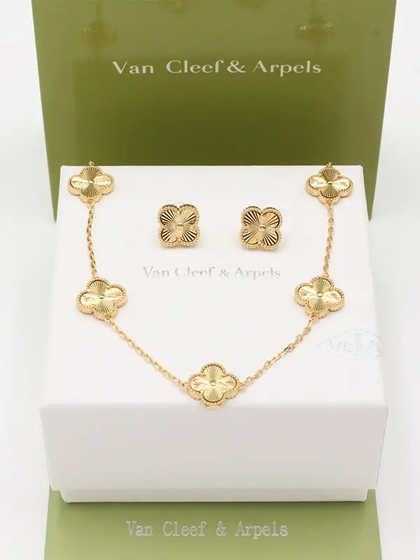 طقم فان كليف 5 وردات 02517 اطقم van cleef