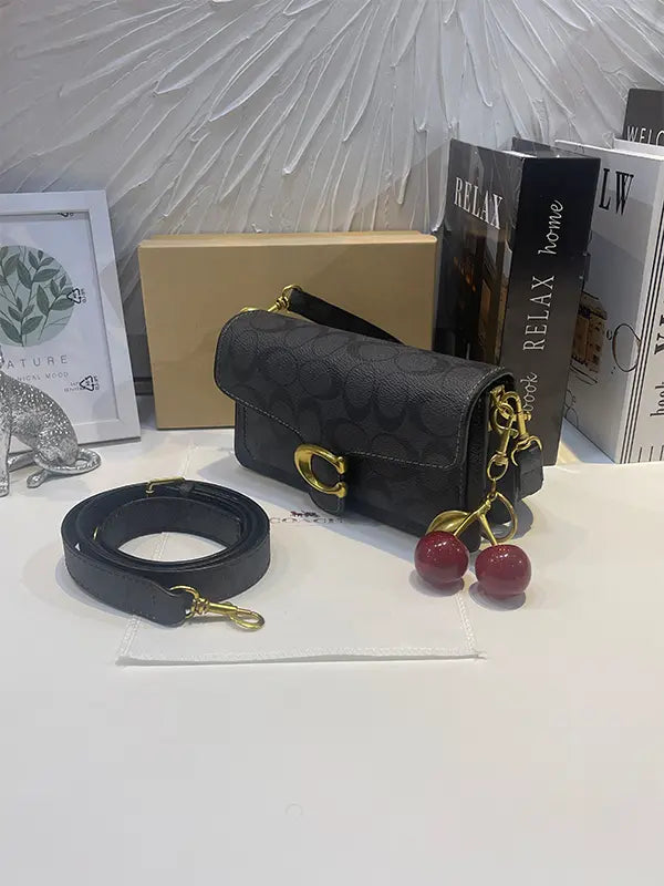 شنطة كوتش سمول سايز شنط وحقائب coach bags رمادي