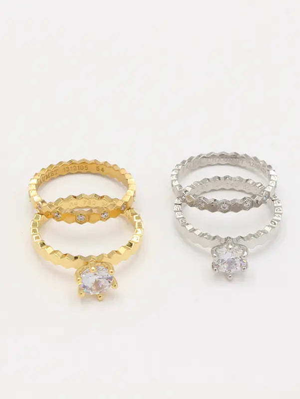 خاتم شومية توينز زركون لوقو الماستر خواتم chaumet