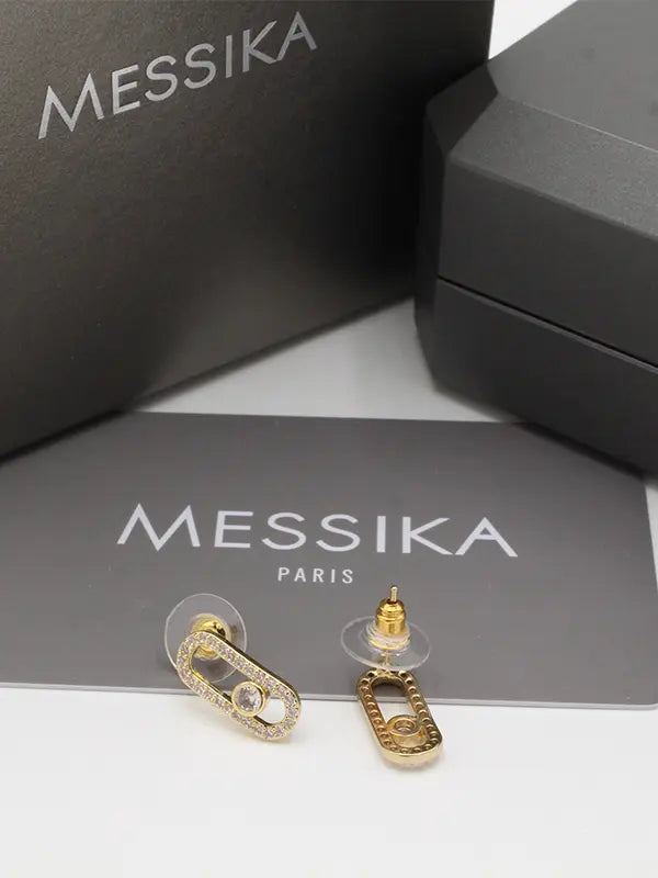 حلق ميسيكا زركون وسط حلق messika