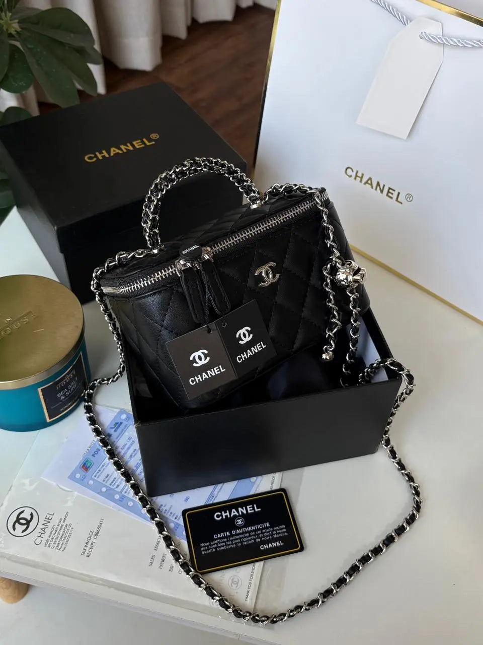 شنطة شانيل فانيتي ماستر شنط وحقائب chanel bags