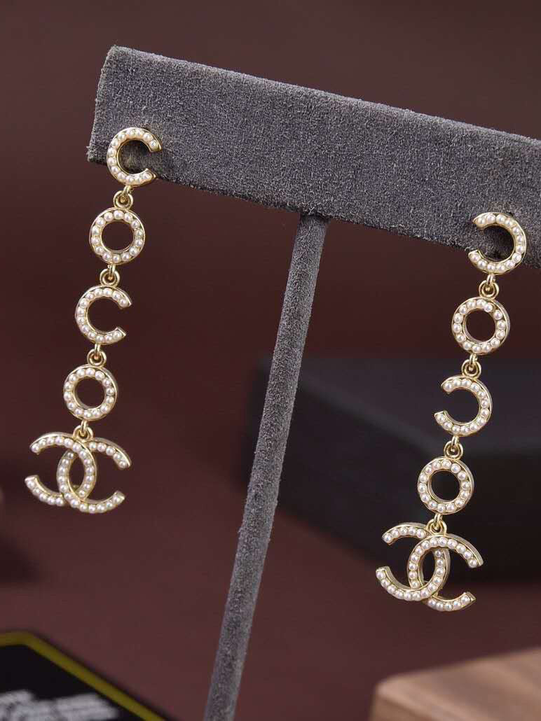 حلق شانيل 8027 حلق chanel