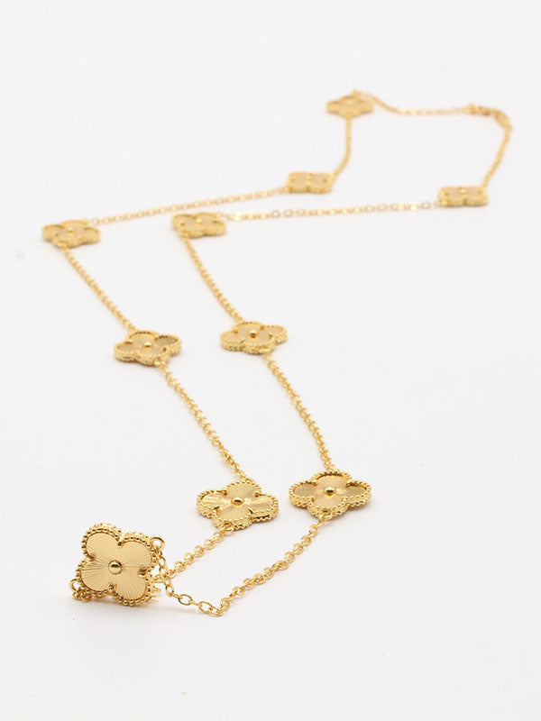 سلسال فان كليف طويل وذ لوقو سلسال van cleef