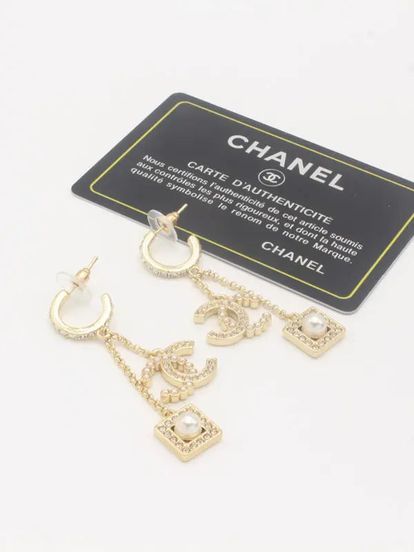 حلق شانيل الجديد 668 حلق chanel