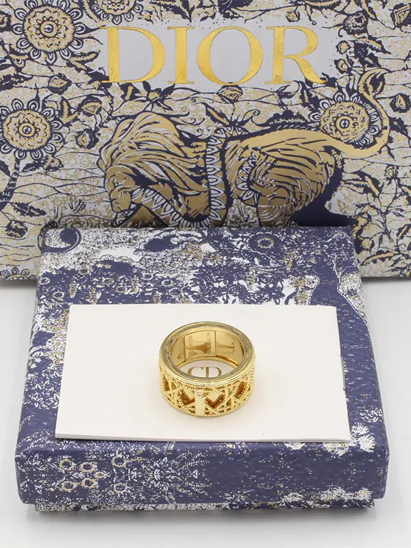 خاتم ديور ماستر الهبة خواتم dior ذهبي 6