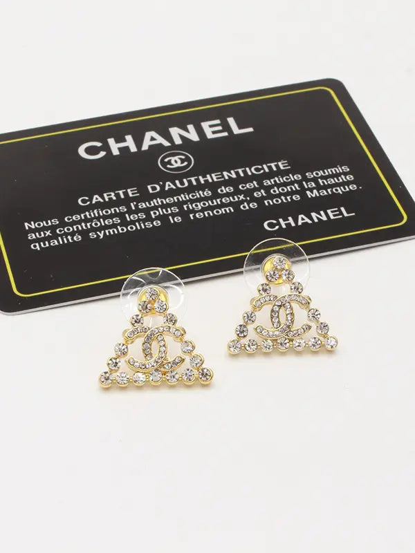 حلق شانيل 580 حلق chanel ذهبي