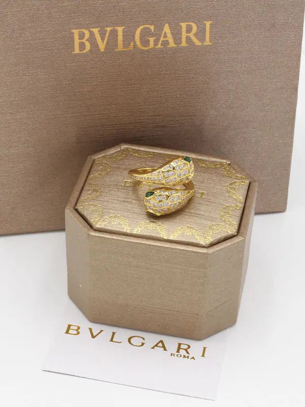 خاتم سنيك بولغاري ماستر زركون قرين ايز خواتم bvlgari