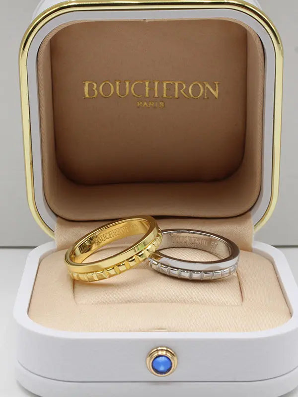 خاتم بوشرون فلات نيو شيب خواتم bucheron
