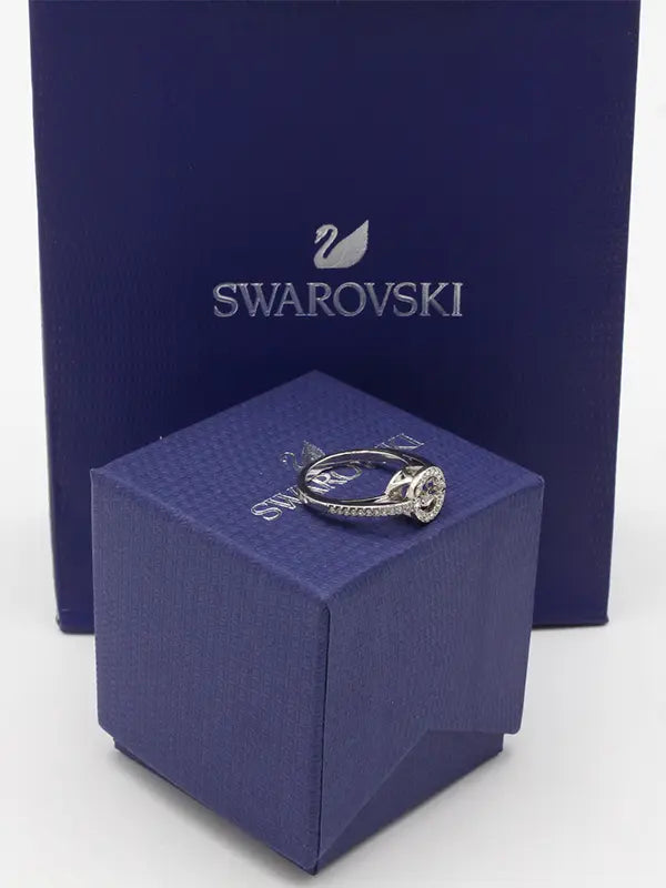 خاتم سواروفسكي ون ستون زركون خواتم Swarovski