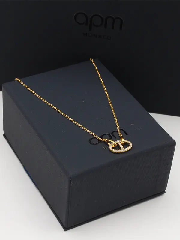 سلسال اي بي ام ناعم زركون لوقو APM سلسال APM