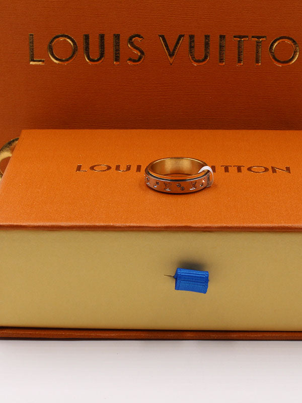 دبلة لويس فيتون تو لايرز خواتم louis vuitton ملون فضي 7