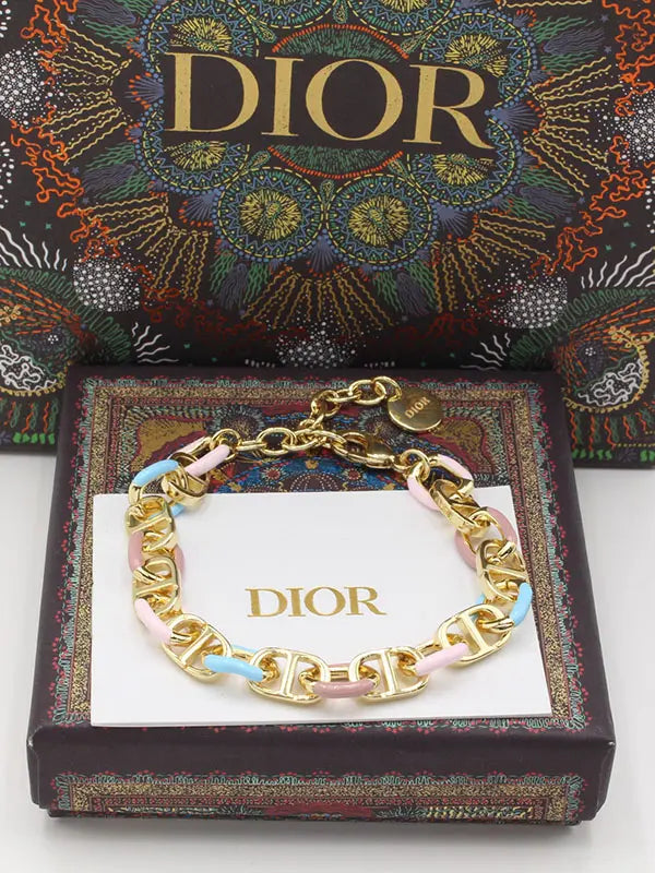 اساور ديور ماستر ملتي كلر اسواره dior ذهبي
