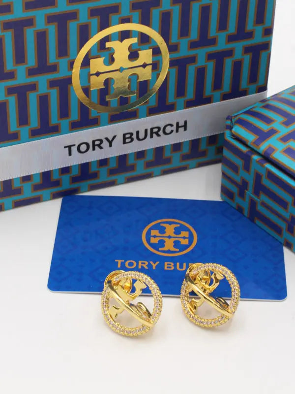 حلق توري بورش زركون نيو لوقو ماستر حلق tory burch